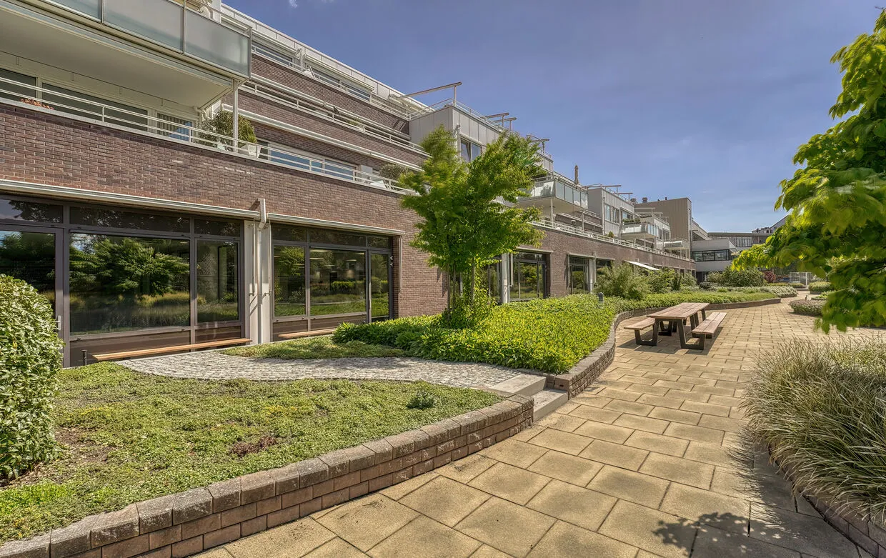 Binnentuin bij de Hobahostraat in Lisse
